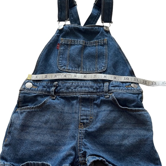 Levi’s child’s overalls Blue jeans kids shorts - Picture 5 of 13